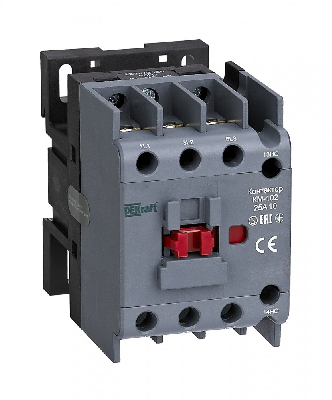 Контактор 25А 24В_АС АС3_ АС4 1НО+1НЗ КМ-102