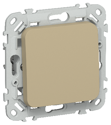 FLITE Выключатель 1-клавишный перекрестный 10А ВС71-1-0-ФлХ хаки IEK