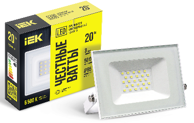 Прожектор светодиодный СДО 06-20 IP65 6500K белый