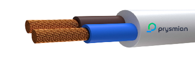 Провод ШВВП 2х0.5 белый (10м)