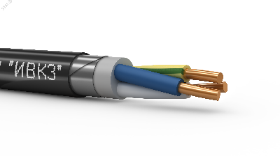 Кабель силовой ВБШвнг(А)-LS 3х2.5 ок (N.PE)-0.66