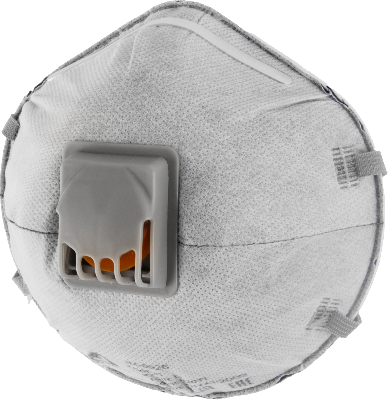 Одноразовый респиратор с клапаном с углем А JM-8626 Micron чашеобразный, FFP2 NR D