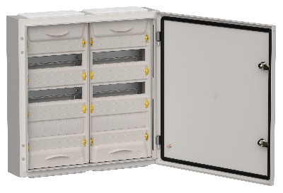 TITAN 5 Корпус металлический ЩРн-72 (2х36) 585х570х140 IP54 сер