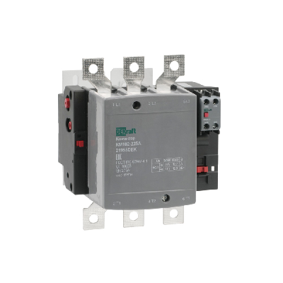 Контактор 225А 220В АС АС3 АС4 1НО+1НЗ КМ-102
