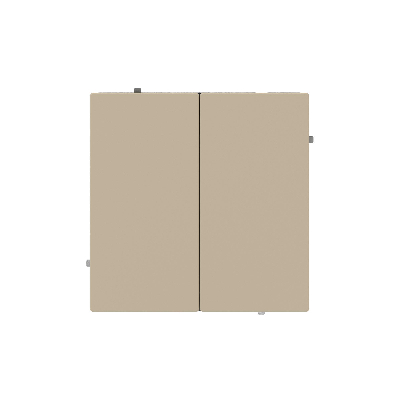 Инвертор двухклавишный, KANT, ванильный марципан