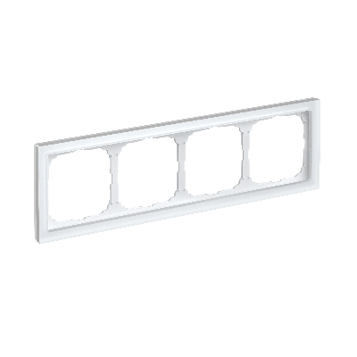 ARTGALLERY PURE 4-постовая РАМКА, МАТОВОЕ ОРГАНИЧЕСКОЕ СТЕКЛО БЕЛЫЙ