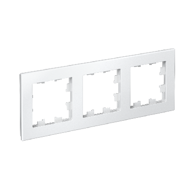 Рамка трехпостовая ATLASDESIGN универсальная белый