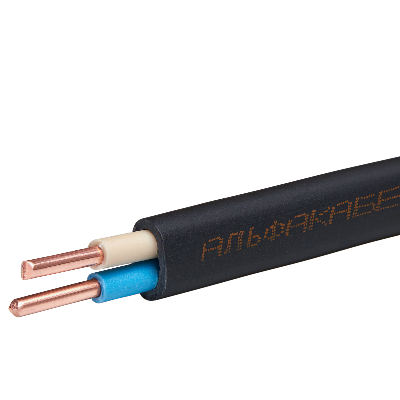 Кабель силовой ВВГп-нг(А)-LS 2х4 (100м)   -0.660 ТРТС