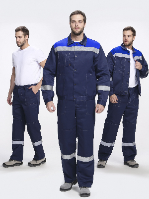 Костюм Легион-1 СОП (ткань Смесовая,210) брюки, темно-синий васильковый, 48-50 170-176