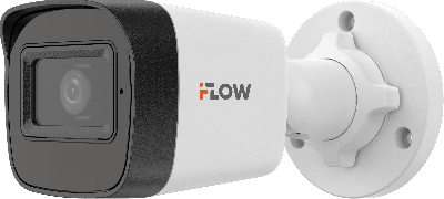 Видеокамера IP 4Мп цилиндрическая IP66 ИК-30м с PoE (2.8мм)