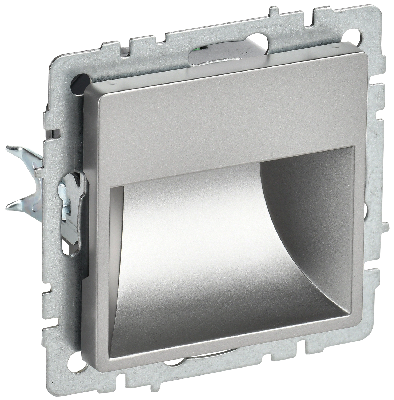 BRITE Подсветка LED встраиваемая ПЛ20-БрС сталь