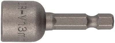 Насадка для шурупов и болтов с 6-грголовкой Профи d=13 мм, L=48 мм