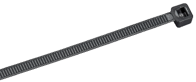 Хомут P6.6 съёмный чёрный 4,8х300мм IEK