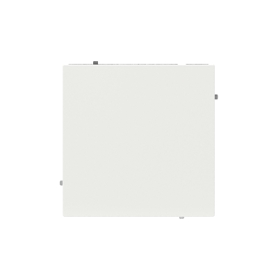 Кнопка одноклавишная, KANT, белая магнолия