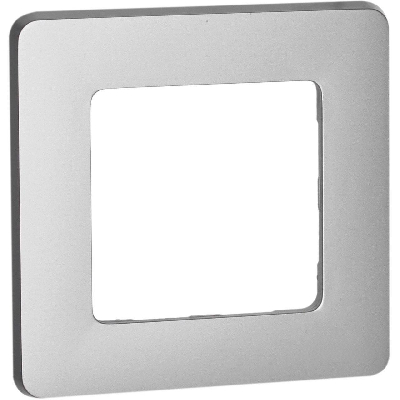 Рамка 1 пост INSPIRIA алюминий