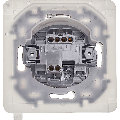 Переключатель IP44 INSPIRIA 10 AX 250 В~ алюминий
