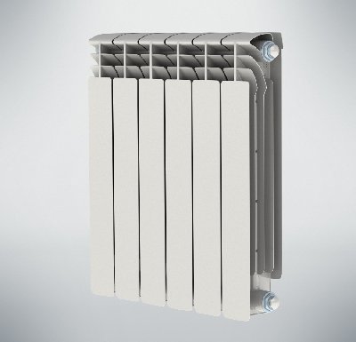 Радиатор биметаллический секционный ПРОФИ 500/100/6 боковое подключение 1182Вт