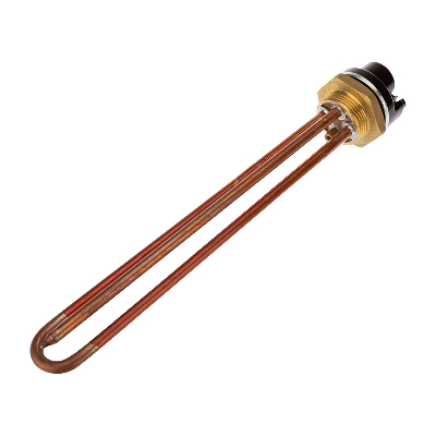 ТЭН элемент нагревательный для бойлера RDT 1.5 кВт резьбовой фланец 42 мм c термостатом 15 A и уплотнительным кольцом