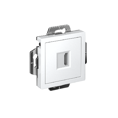 ATLASDESIGN РОЗЕТКА HDMI, механизм, БЕЛЫЙ