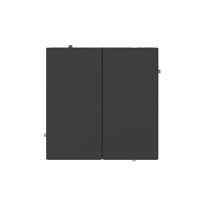 Инвертор двухклавишный, KANT, черный уголь