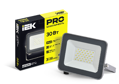 Прожектор светодиодный ДО-30w 6500К 2700Лм IP65