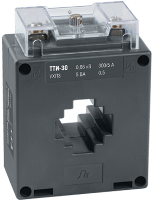 Трансформатор тока ТТИ-30 300/5А 5ВА класс 0,5S МПИ08 IEK