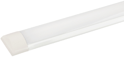 Светильник светодиодный ДПО-18W 600х75х25 6500К 1200Лм мат сталь-бел IP20 драйвер в комплекте