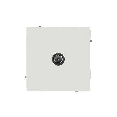 Розетка TV оконечная, KANT, белый песок