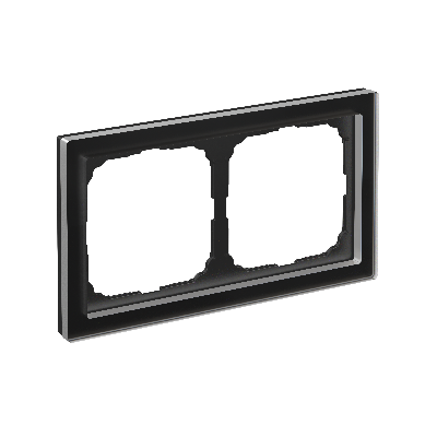 ARTGALLERY PURE 2-постовая РАМКА, ОРГАНИЧЕСКОЕ СТЕКЛО ЧЕРНЫЙ