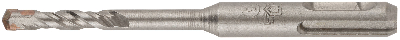 Бур по бетону SDS PLUS с двойной резьбой 6х110 мм