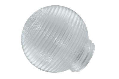 Рассеиватель шар-стекло 62-009-А 85 Кольца прозрачный