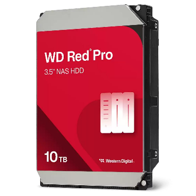 Жесткий диск 10TB Red Pro, 3.5'', SATAIII, 7200 об/мин, 512 МБ