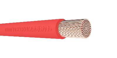 Провод силовой ПуГВнг(А)-LS 1х25 красный ТРТС