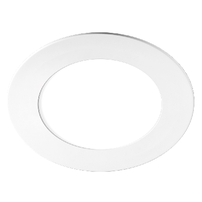 Светильник светодиодный ДВО-6w 6500K 400 Лм  IP40 WH d120мм встраиваемый круг