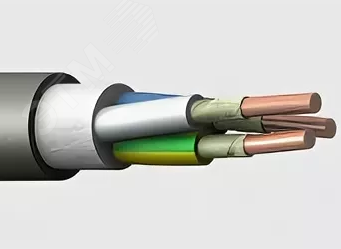 Кабель силовой ВВГнг(А)-FRLS 3х6,0 ок (N.РЕ)-0,66 ТРТС