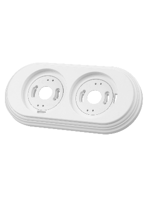 Рамка 2-х постовая белая «Виви» TDM