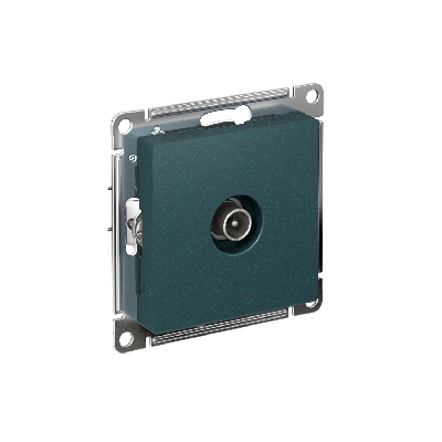 Антенна ATLASDESIGN TV коннектор механизм изумруд