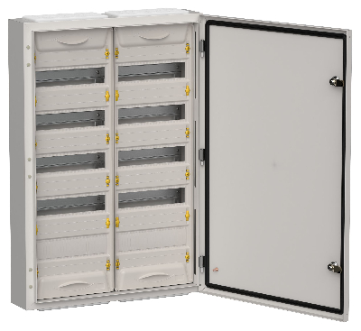 TITAN 5 Корпус металлический ЩРн-120 (2х60) 835х570х140 IP54 сер