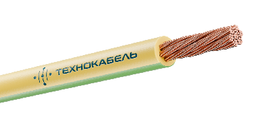 Провод силовой ПуГВнг(А)-LS 1х1,5 желто зеленый ТРТС