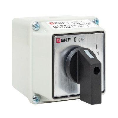 Переключатель кулачковый ПК-3-13 25А 3P ВКЛ-ВЫКЛ IP54