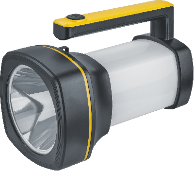Фонарь светодиодный NPT-SP38-ACCU прожектор/кемпинг 1 LED, 10 Вт + 34 SMD,6 Вт