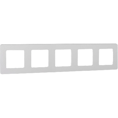 Рамка 5 постов INSPIRIA белый