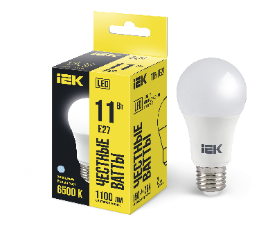 Лампа светодиодная LED 11вт Е27 дневной ECO