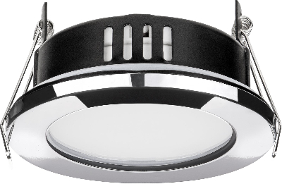 Светильник встраиваемый СВ 01-09 GX53 230 В 50 Гц хром IP54 TDM