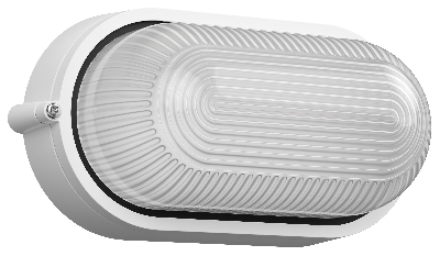 Светильник НПП-60w овальный без решетки IP54