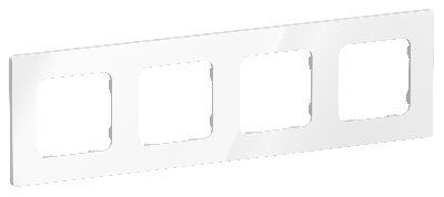 FLITE CLASSIC Рамка 4-местная РУ-4-К-ФлБ белый IEK