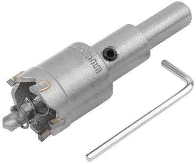 Коронка кольцевая с карбидными вставками Профи (для отверстий в нержавеющей стали) 25 мм