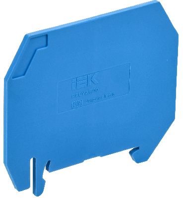 ARMAFIX Разделитель PPCY2.5/10BU для колодок клеммных CY2.5-CY10 синий IEK