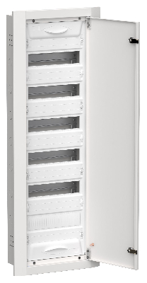 TITAN 5 Корпус металлический ЩРв-72 (1х72) 1005х365х130мм IP31 белый (одна дверь) IEK